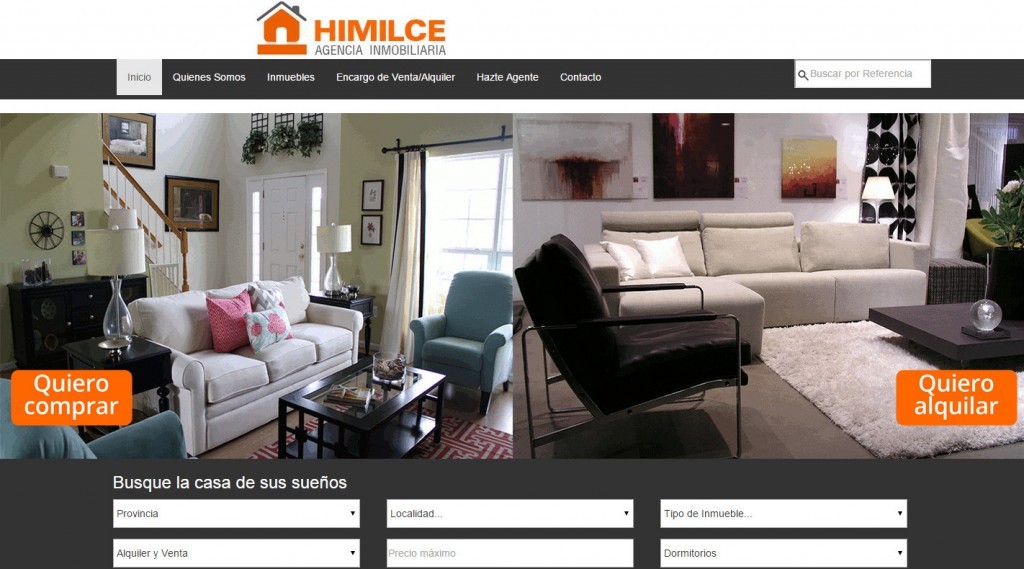 diseño pagina web inmobiliarias