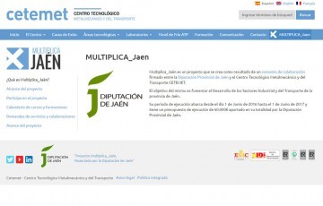 diseño web multiplica jaen Diputacion Jaén Cetemet