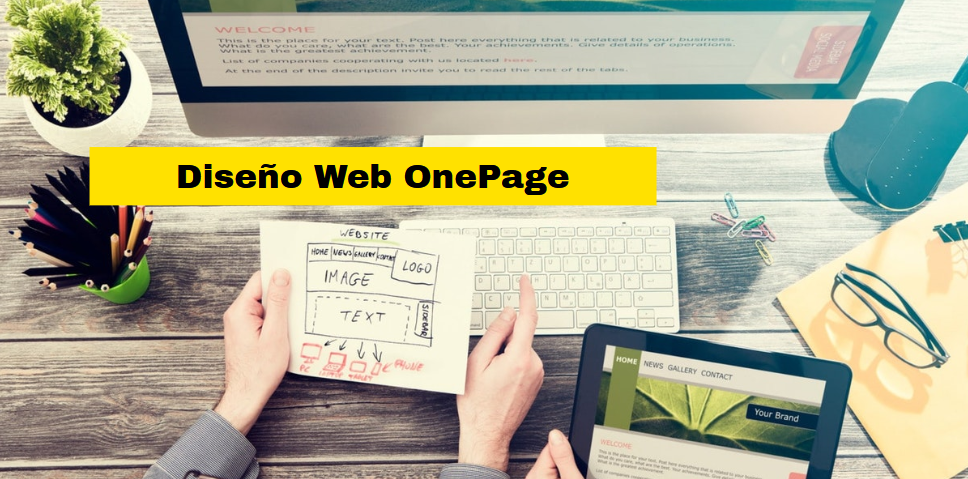 diseño web onepage
