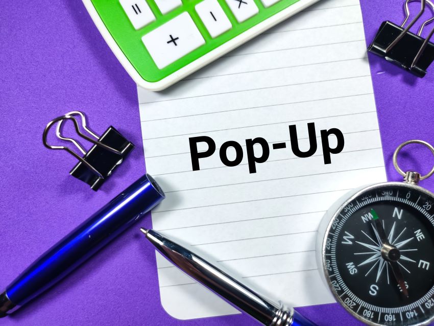 Qué es un pop-up