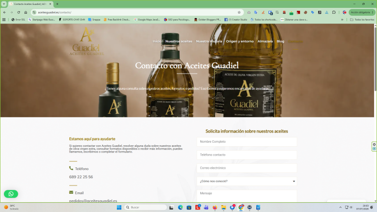 diseno-web-jaen-aceites-guadiel-contacto